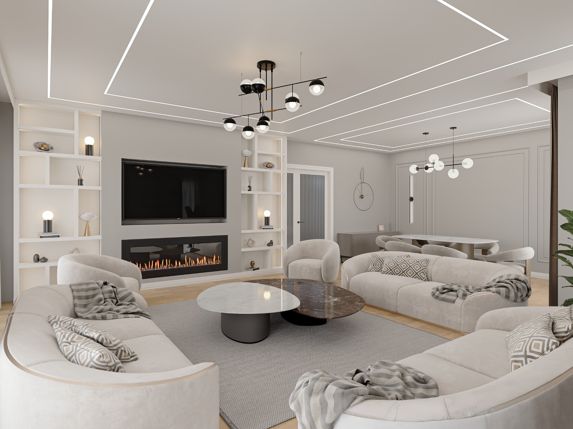 FC Villa İç Mekan Tasarımı